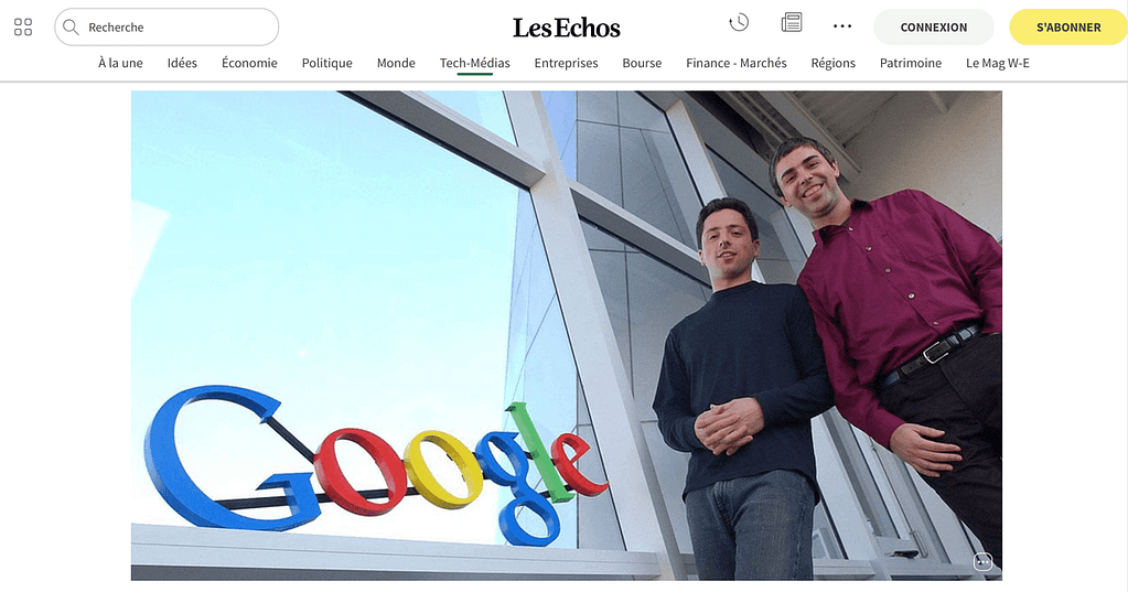 Fondateurs Google